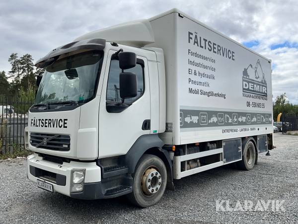Lastbil/ servicebil Volvo FL 7.1 4x2 Verkstadsinredning & kran