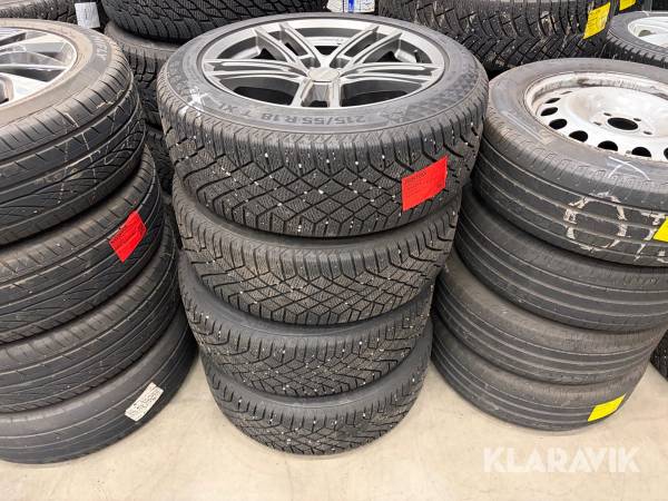 Kompletta hjul Continental 215/55R18 4st