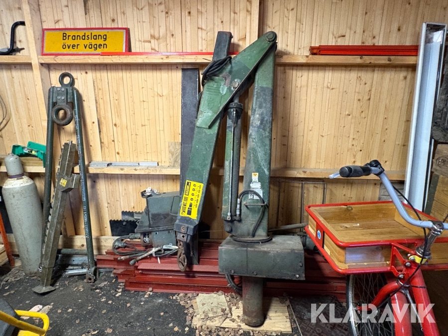 Militär lastkran Hiab 1600