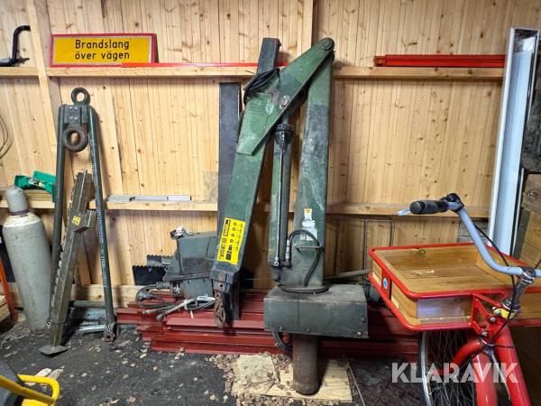 Militär lastkran Hiab 1600