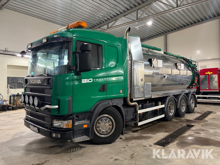 Slamsugarbil Scania R124gb8x4nb470 ADR