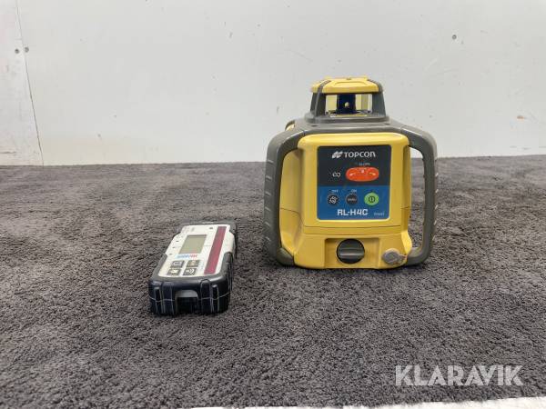 Planlaser, lasermottagare Topcon, Androtec RL-H4C,MTR-125RF