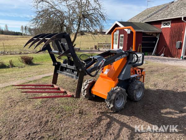 Minilastare Misko-stal MS09 med redskap