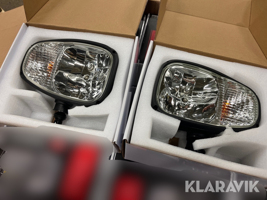 Parti med plogbelysning headlight H7 Hella