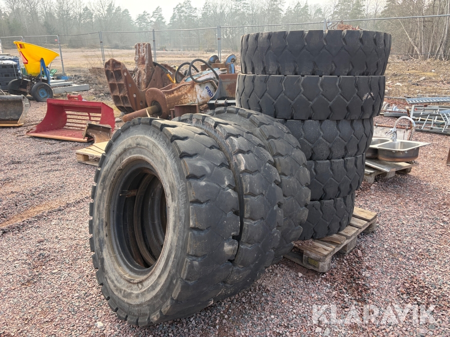 Entreprenaddäck Trelleborg 10.00-20 8 st