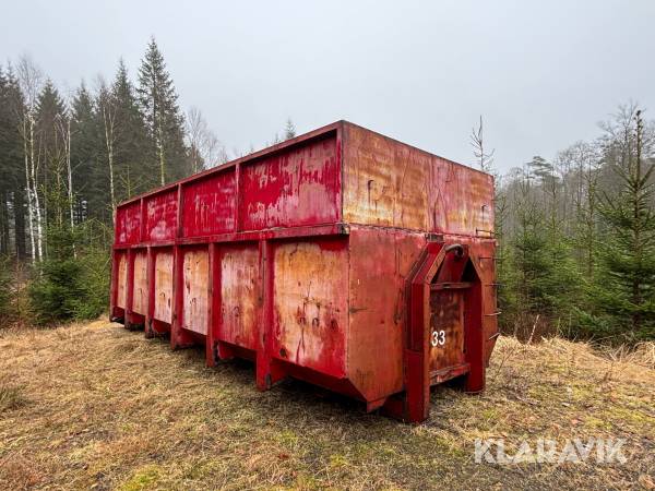 Lastväxlarcontainer 30m3