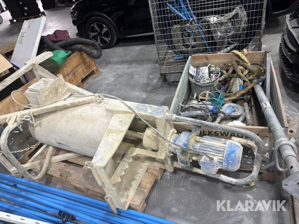 Puts/betongblandare Tumac