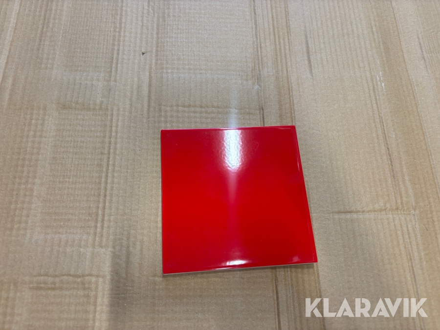 Kakelplattor röd 15x15cm 14 kvm
