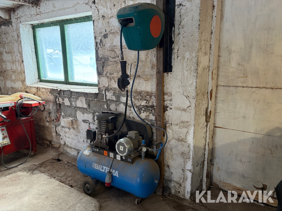 Kompressor Biltema LT100 4hp 9 bar