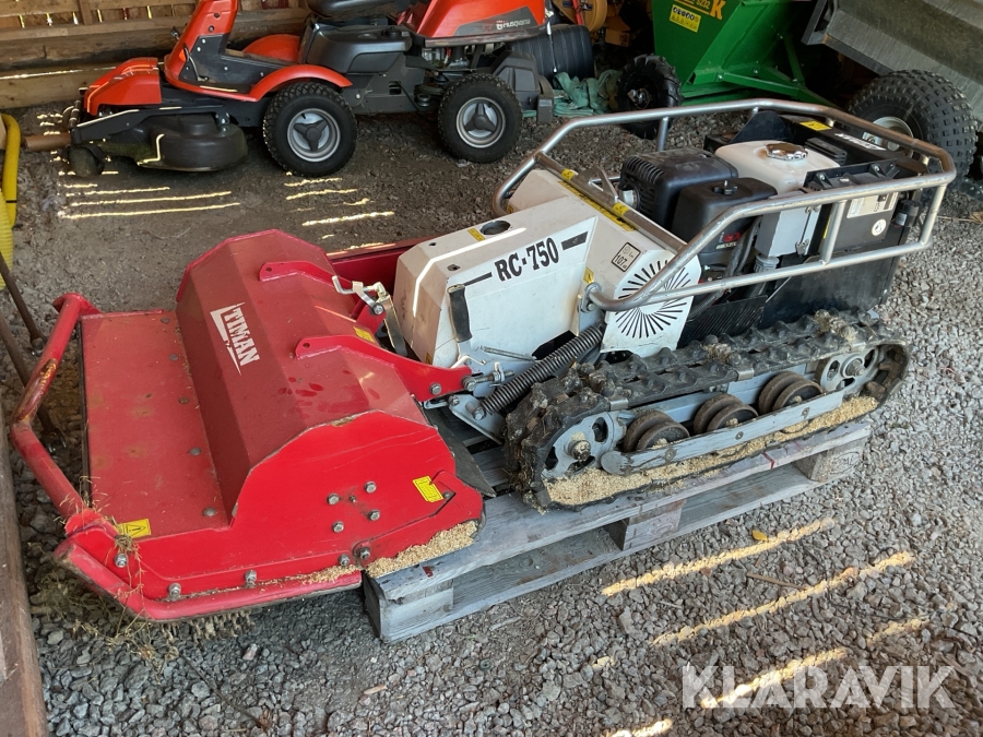 Radiostyrd släntklippare Timan RC 750
