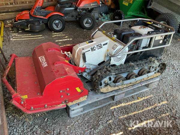 Radiostyrd släntklippare Timan RC 750