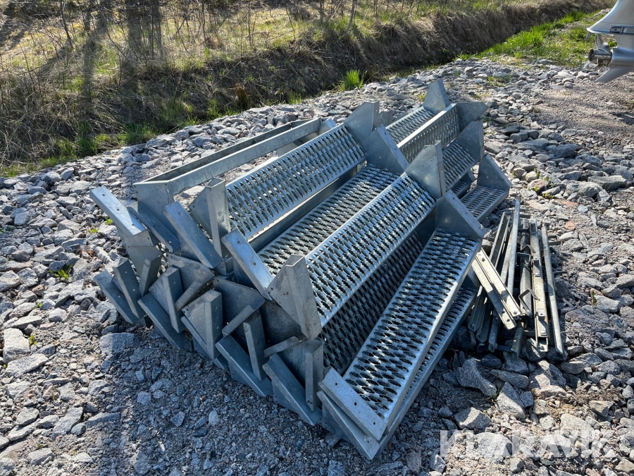 Bygg trappsteg 45 grader