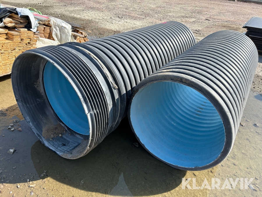 Vägtrumma i 2 delar