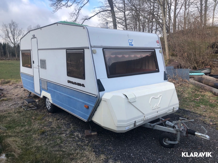 Husvagn inkl förtält Polarvagnen Polar 520 GL 