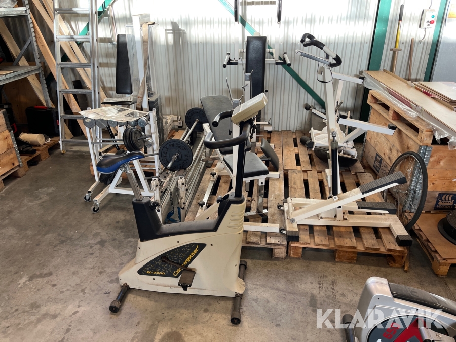 Gym / träningsmaskiner 8 st