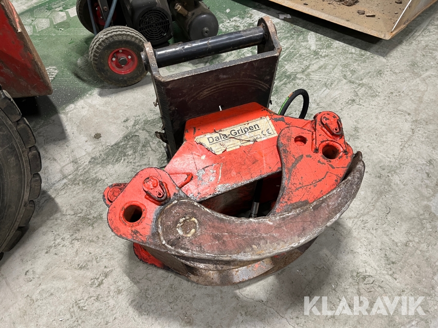 Grip till grävmaskin Dala-Gripen S45 fäste