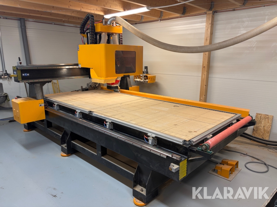 CNC-Fräs Blue Elephant ELECNC1331ATC + Svarv och redskap 