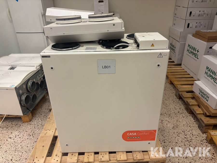Ventilationsaggregat Swegon Casa R7 Comfort