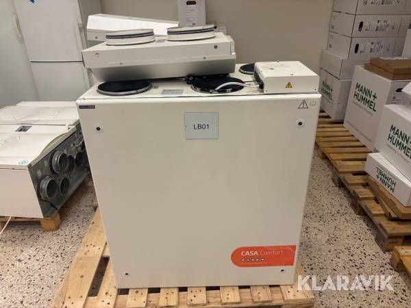 Ventilationsaggregat Swegon Casa R7 Comfort