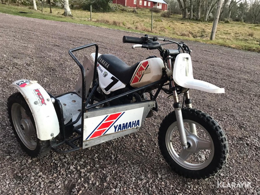 Cross med sidovagn Yamaha PW 50