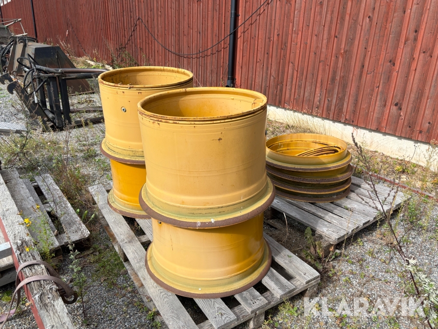Fälgar till Hydrema GKN Wheels 4st