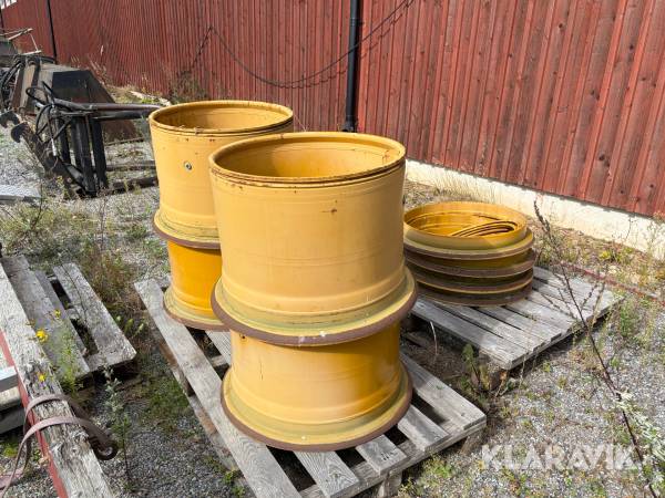 Fälgar till Hydrema GKN Wheels 4st