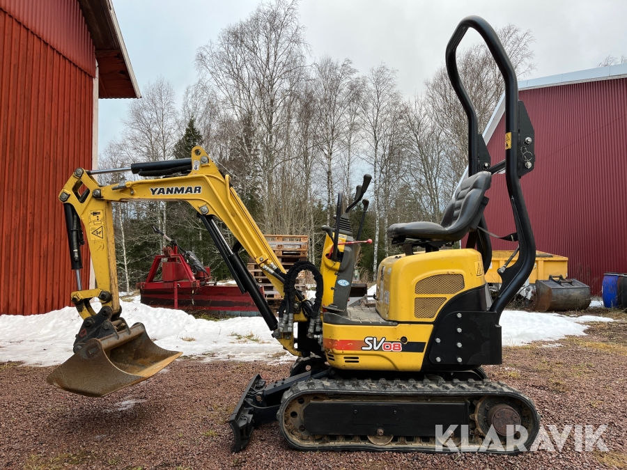 Grävmaskin Yanmar SV08-1