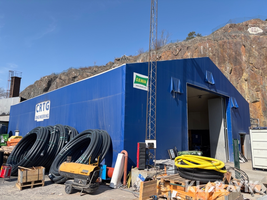 Tälthall O.B.WIIK 300kvm