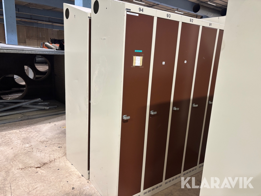 Omklädningsskåp AB Tribo 2st