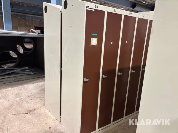 Omklädningsskåp AB Tribo 2st