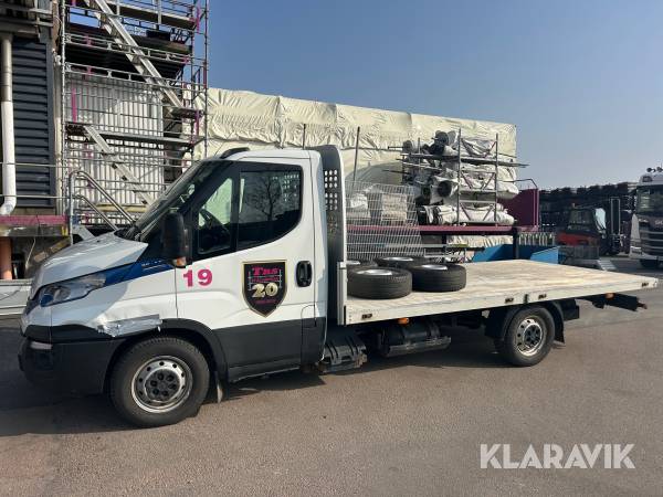 Flakbil Iveco Daily 35-NP Hi Matic GAS