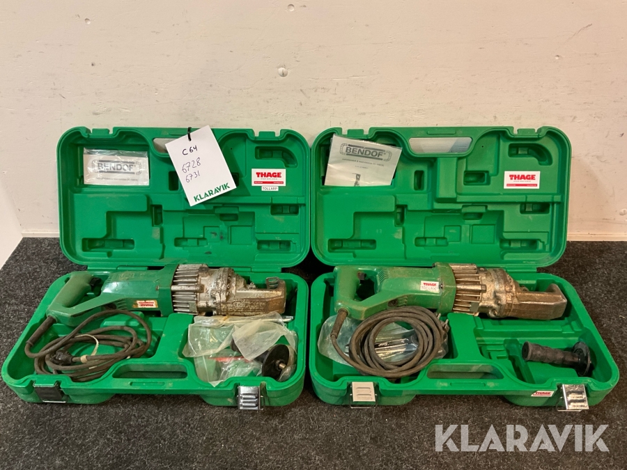 Armeringsklipp 2st Bendof DC 16M