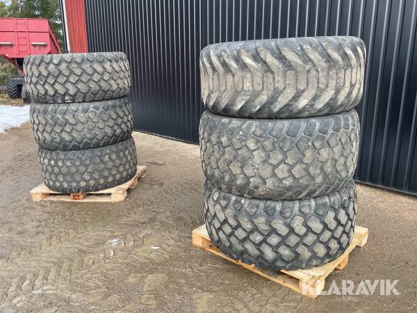 Entreprenaddäck Allians/Michelin 560/60-R22.5 6st