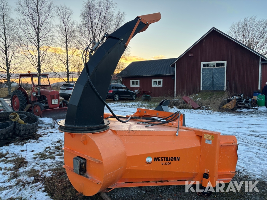Snöslunga Hydromann Westbjörn V-3300
