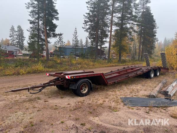 Maskintrailer Omv Tollarp CTS 3
