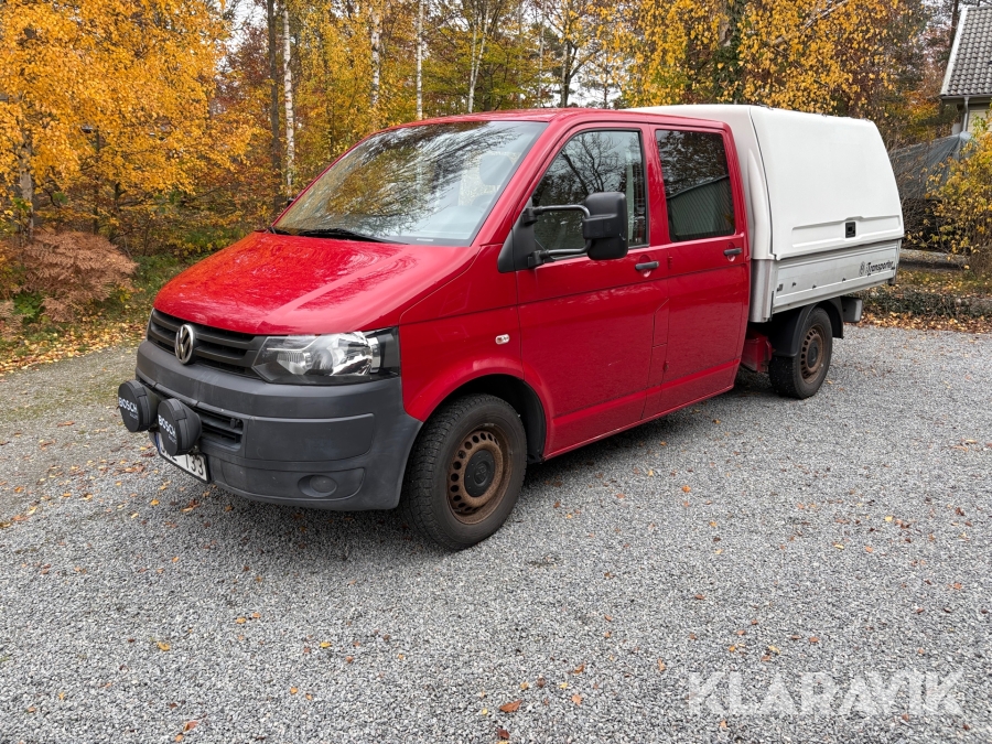 Flakbil Volkswagen Transporter Dubbelhytt 2.0 TDI 4motion