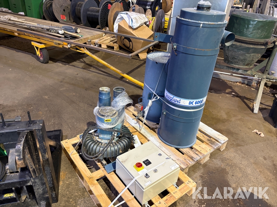 Spånsug Dustcontrol TED.30.050 med cyklon