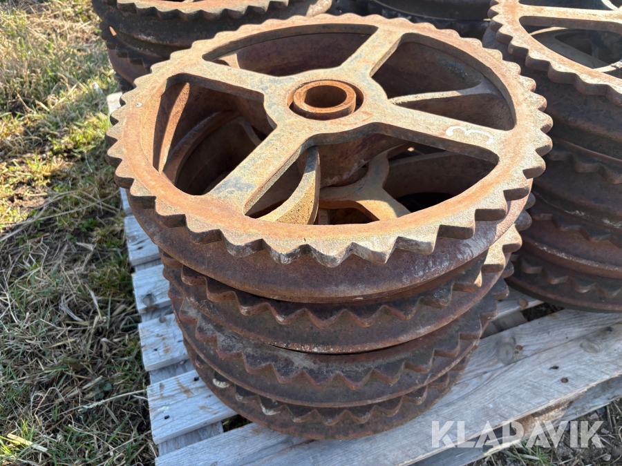 Ringar till vält 4 kompletta