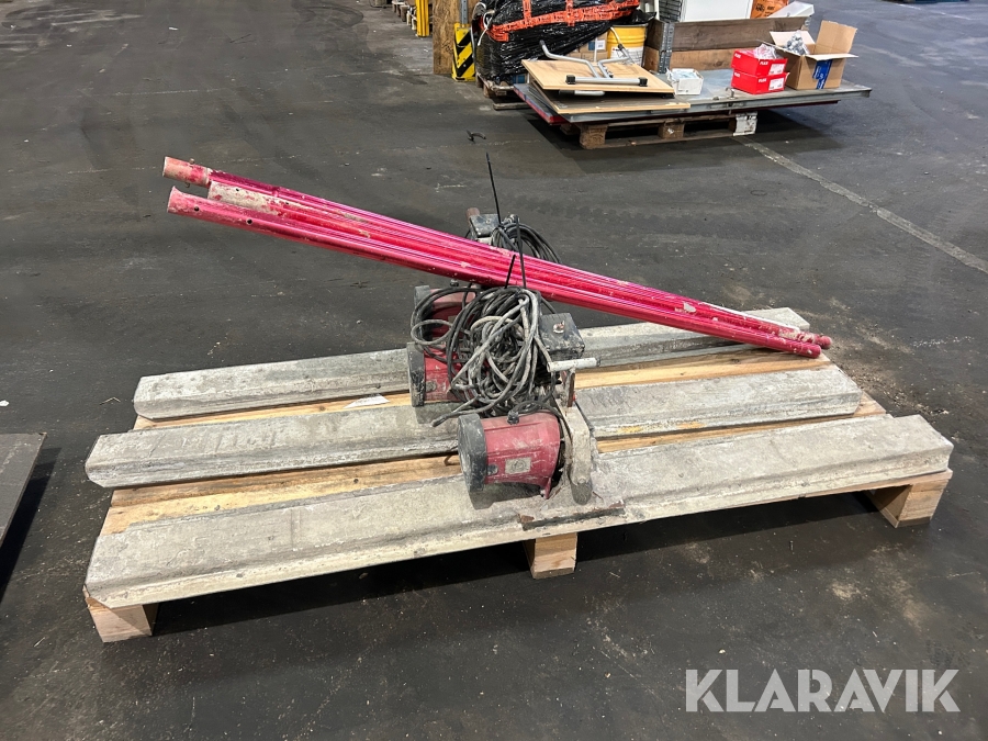 Vibrobalkar elektriska 3 st