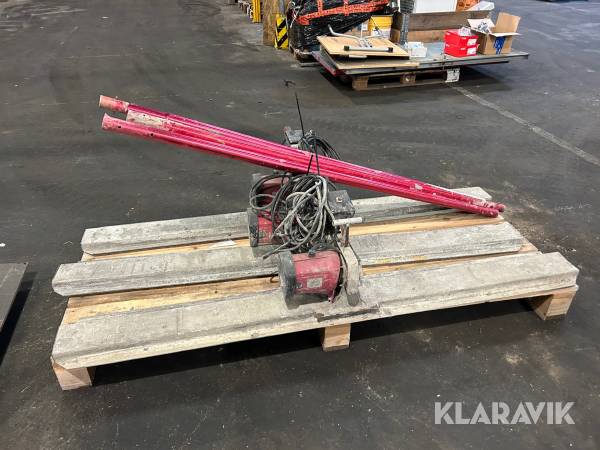 Vibrobalkar elektriska 3 st