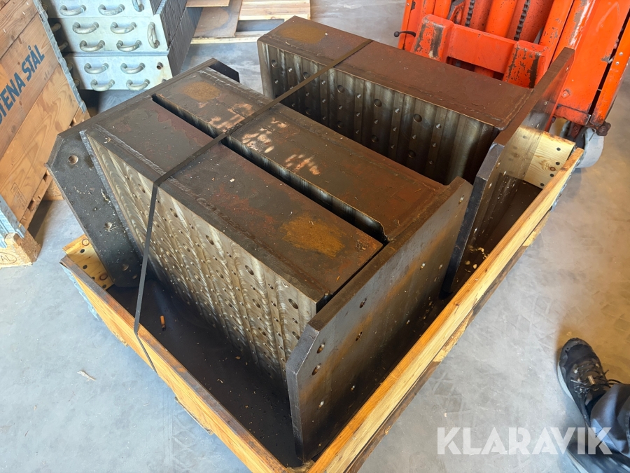 Fixturblock till CNC-maskin 4st