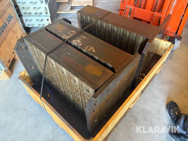 Fixturblock till CNC-maskin 4st