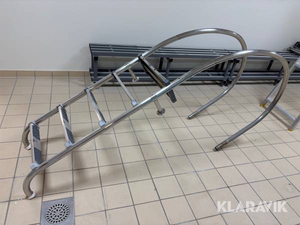 Badstege Astralpool 5 trappsteg