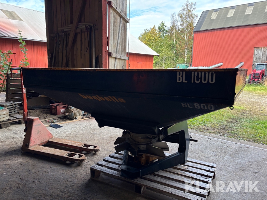 Gödningsspridare Bogballe BL 600 / 1000 3-punkt