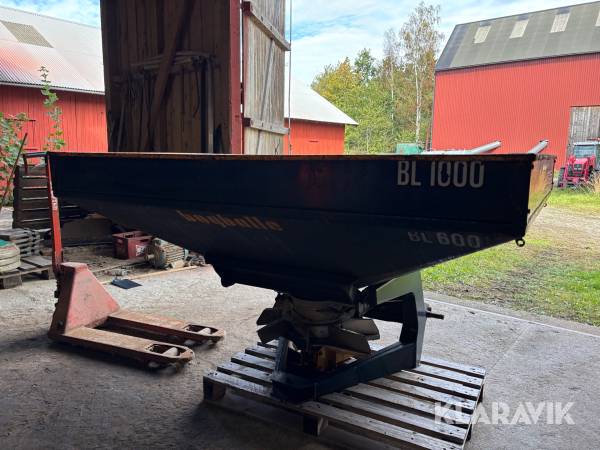 Gödningsspridare Bogballe BL 600 / 1000 3-punkt