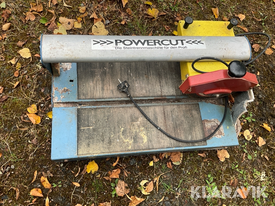 Kakel/ klinkers såg Powercut