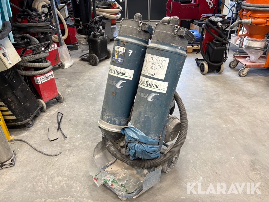Stoftavskiljare Dustcontrol DC 3800 Twin