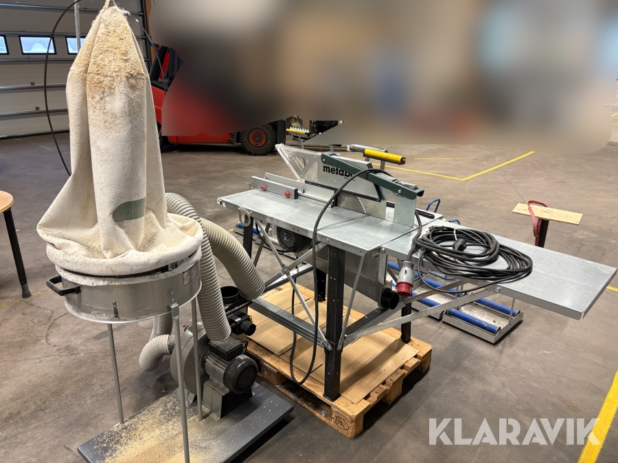 Bygg/Bordsåg med spånsug Metabo Bks 450 plus