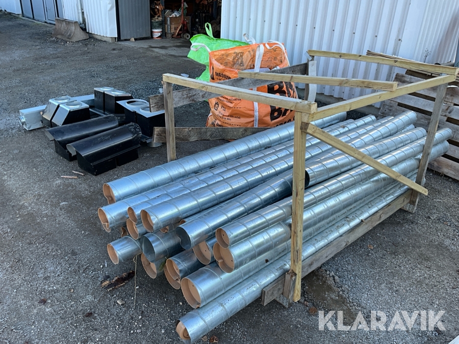 Ventilationsrör och böjar