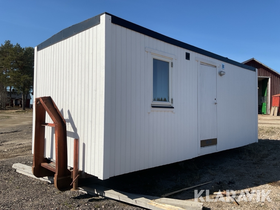 Personalbod på flakväxlarram